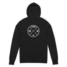 Load image into Gallery viewer, The Icon Hooded Long Sleeve Tee